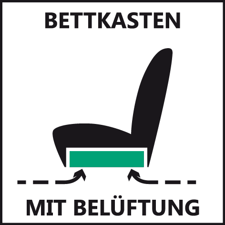 Nova Via | Bettkasten-Belüftung