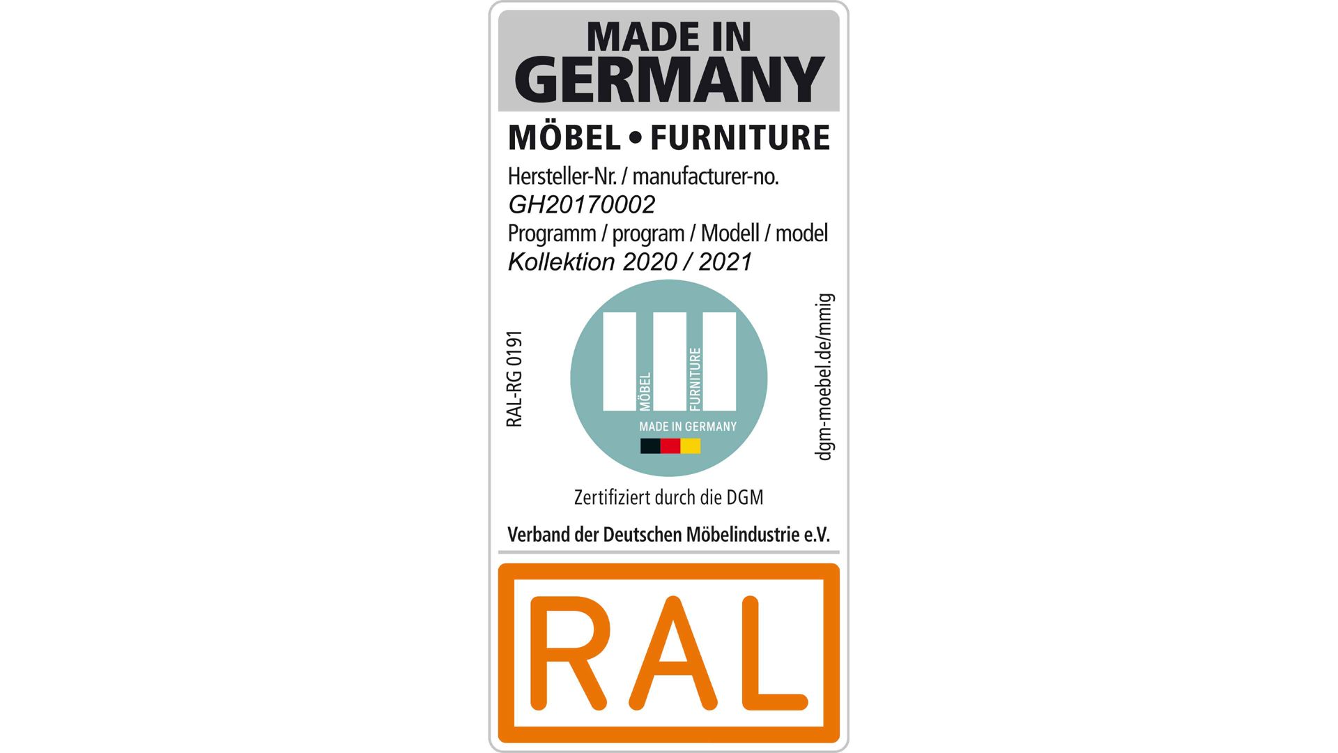 Hapo   RAL Made in Germany