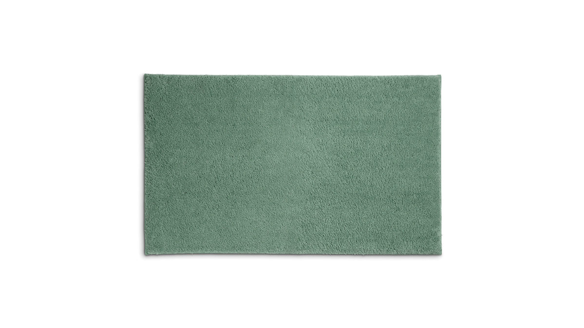 Badematte / Badeteppich Kela | keck & lang aus Baumwolle in Grün kela Badematte Maja Jadegrün - ca. 120 x 70 cm