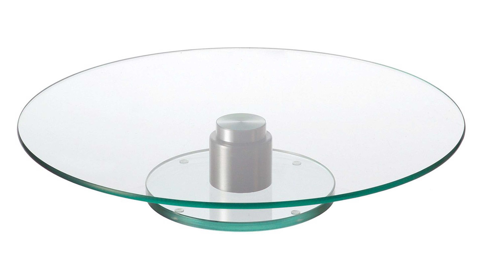 Tortenplatte Interliving BEST BUDDYS! aus Glas in Transparent Interliving BEST BUDDYS! Tortenplatte Turn Klarglas – Durchmesser ca. 33 cm