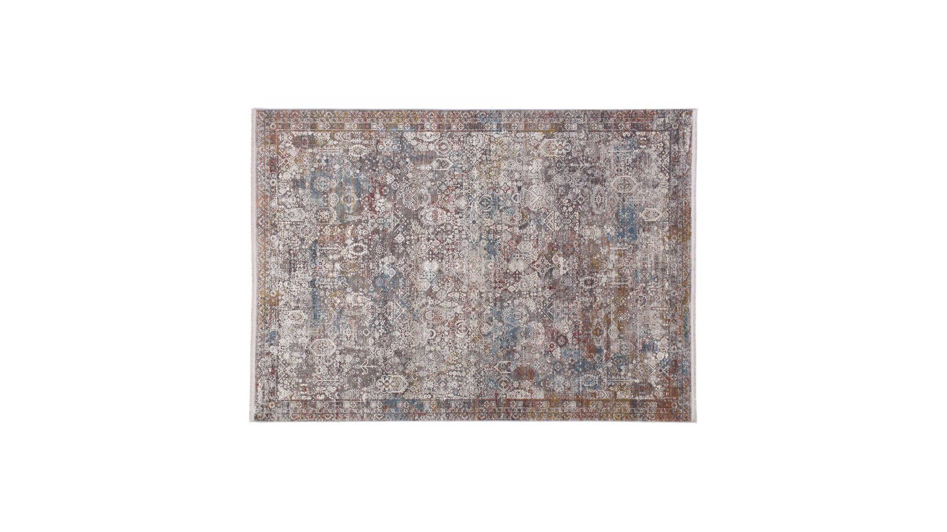 Webteppich Interliving aus Mischgewebe in Mehrfarbig Interliving Teppich Serie L-8610 Multicolor 598 – ca. 80 x 150 cm