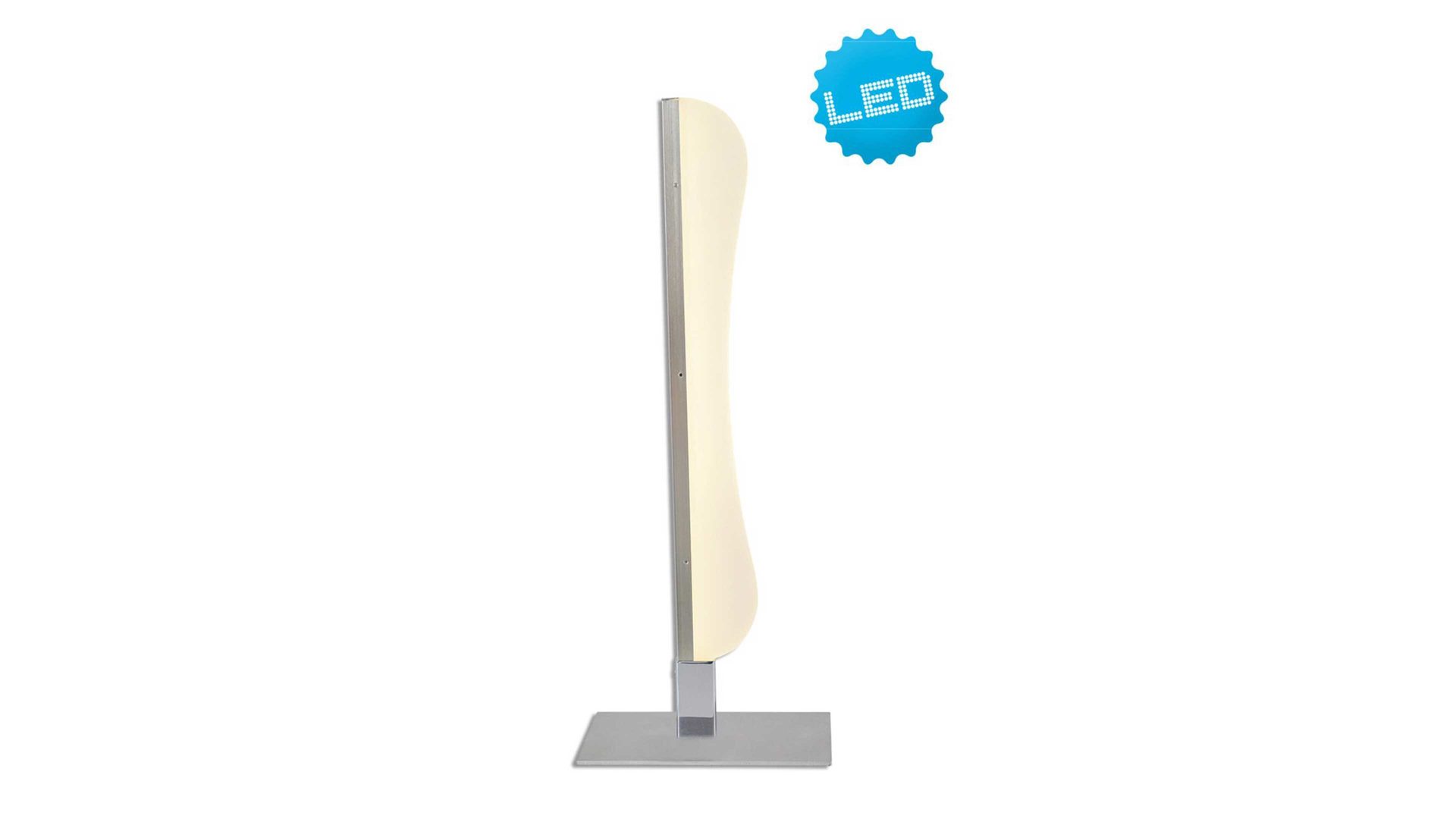 Tischleuchte Näve aus Kunststoff in Weiß näve LED-Tischleuchte Bones 2 Acrylglas & Chrom – Höhe ca. 38 cm