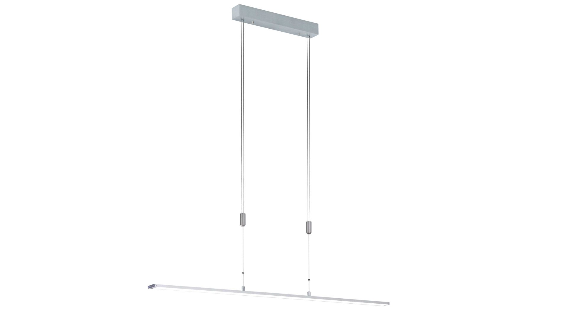 Pendelleuchte Fh fischer & honsel aus Metall in Aluminium FH LED-Pendelleuchte Metz Alu & Acrylglas – Länge ca. 120 cm