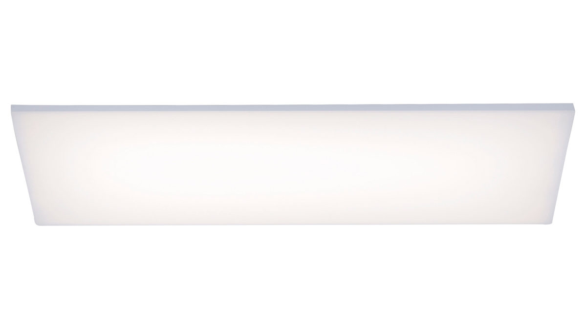 Deckenleuchte Paul neuhaus aus Kunststoff in Weiß Paul Neuhaus Deckenlampe Q®-FRAMELESS mattweißer Kunststoff – Länge ca. 60 cm