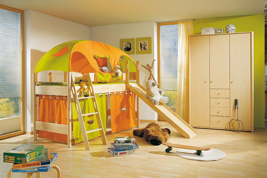 Mobel Frauendorfer Amberg Paidi Spielbett Fleximo Mit Leiter Und