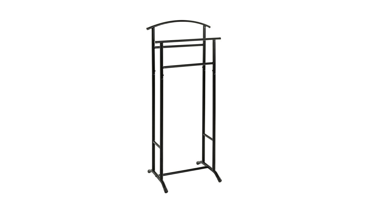 Herrendiener Haku aus Metall in Schwarz Herrendiener Schwarz - Höhe ca. 107 cm