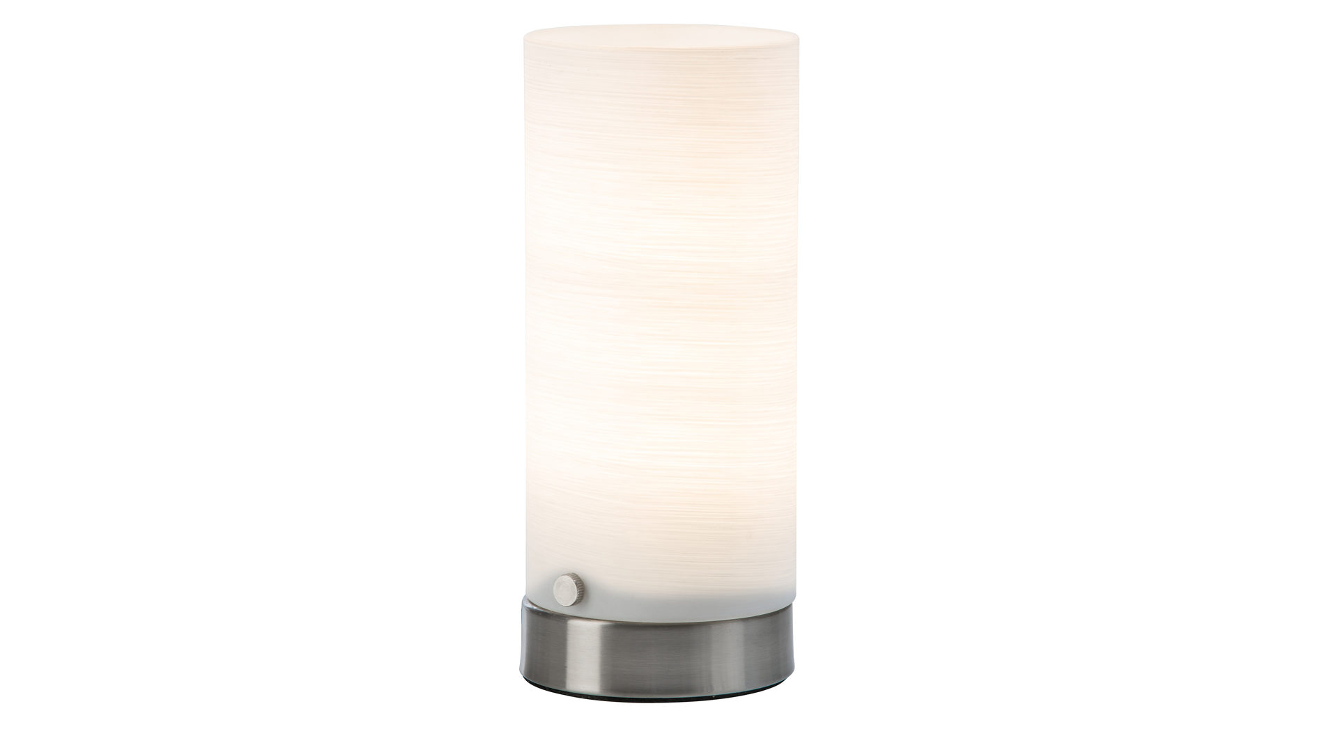 Tischleuchte Art home - nino leuchten aus Glas in Weiß Nino LED-Tischleuchte Maik bzw. LED-Tischlampe Glas & Metall - Höhe ca. 20 cm