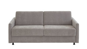 Schlafsofa Bali aus Stoff in Grau Schlafsofa Verona mit Faltbettfunktion grauer Bezug 3402 - Liegefläche ca. 160 x 200 cm