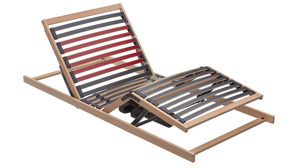 Lattenrost Interliving aus Holz in Holzfarben Interliving Lattenrost Serie 1951 mit Funksteuerung motorisch mit Funk-Fernbedienung – Liegefläche ca. 90 x 200 cm