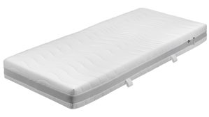 Federkernmatratze Interliving aus Stoff in Weiß Interliving Matratze Medikontur 1909 Taschenfederkern, H2 – Liegefläche ca. 120 x 200 cm