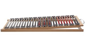 Lattenrost Interliving aus Holz in Holzfarben Interliving Lattenrost Serie 1952 manuelle Verstellung mit Refluxfunktion Reflux-Verstellung – Liegefläche ca. 140 x 200 cm