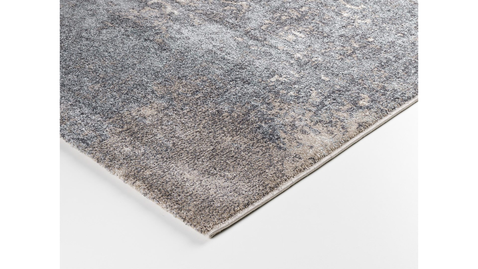 Webteppich Oci aus Kunstfaser in Türkis Designerteppich Butterfly Admiral für Ihre Wohnaccessoires türkis & naturfarben gemusterte Kunstfaser – ca.  80 x 150 cm