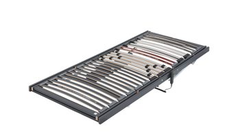 Lattenrost Interliving aus Holz in Grau Interliving Lattenrost Serie 1941 mit Motorfunktionen motorische Rücken- & Fußteilverstellung – Liegefläche ca. 90 x 200 cm