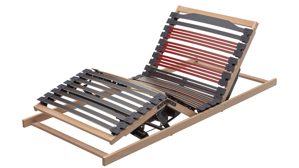 Lattenrost Interliving aus Holz in Holzfarben Interliving Lattenrost Serie 1953 mit Funksteuerung dreifach motorisch mit Funk-Fernbedienung – Liegefläche ca. 90 x 200 cm