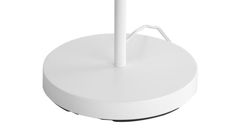 Tischleuchte Globo lighting aus Metall in Weiß GLOBO Lampen Serie Meike - Tischlampe weißes Metall - Höhe ca. 35 cm