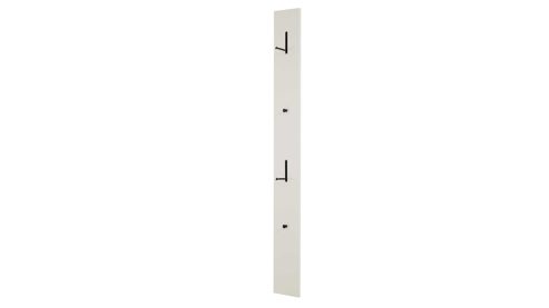 Wandgarderobe Interliving aus Holz in Weiß Interliving Garderobe Serie 6015 - Wandgarderobe Mattweiß - ca. 21 x 180 cm