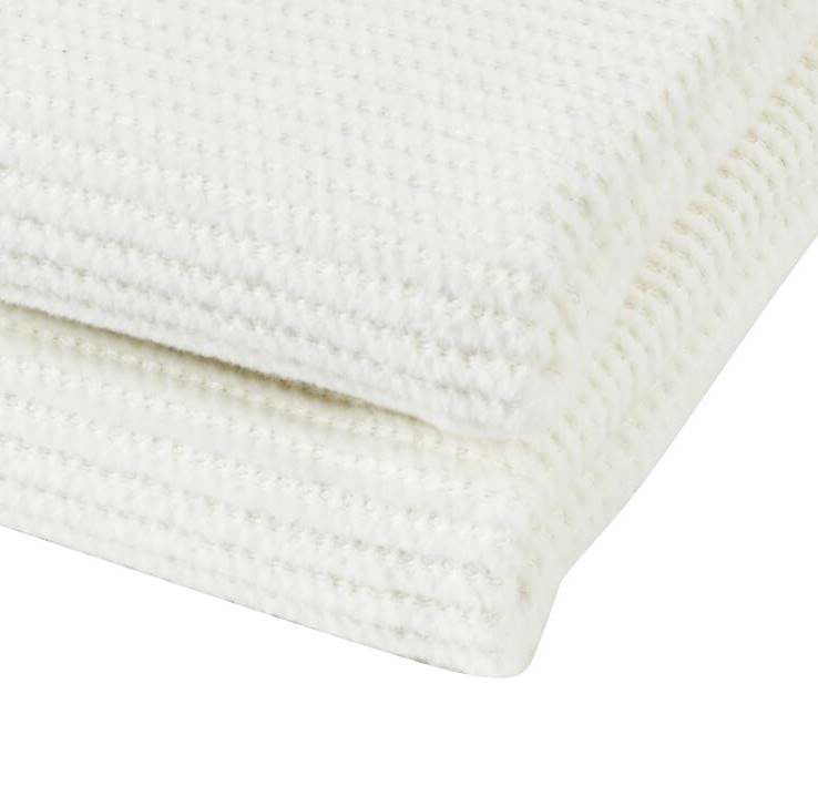 Wohndecke Done.® aus Stoff in Weiß done.® Wohndecke Coco weißes Mischgewebe – ca. 150 x 200 cm