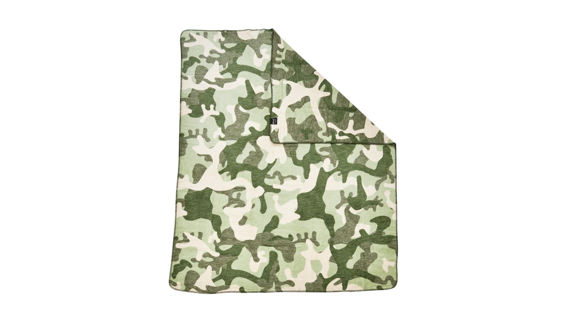 done.® Wohndecke Blanket Camouflage, khakifarbenes Camouflagemuster – ca.  150, Nürnberg, Regensburg, Weiden
