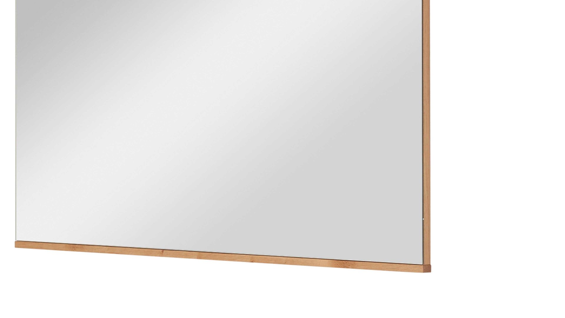 Wandspiegel Interliving aus Spiegel in Holzfarben Interliving Garderoben Serie 6005 – Spiegel Balkeneiche – ca. 123 x 62 cm