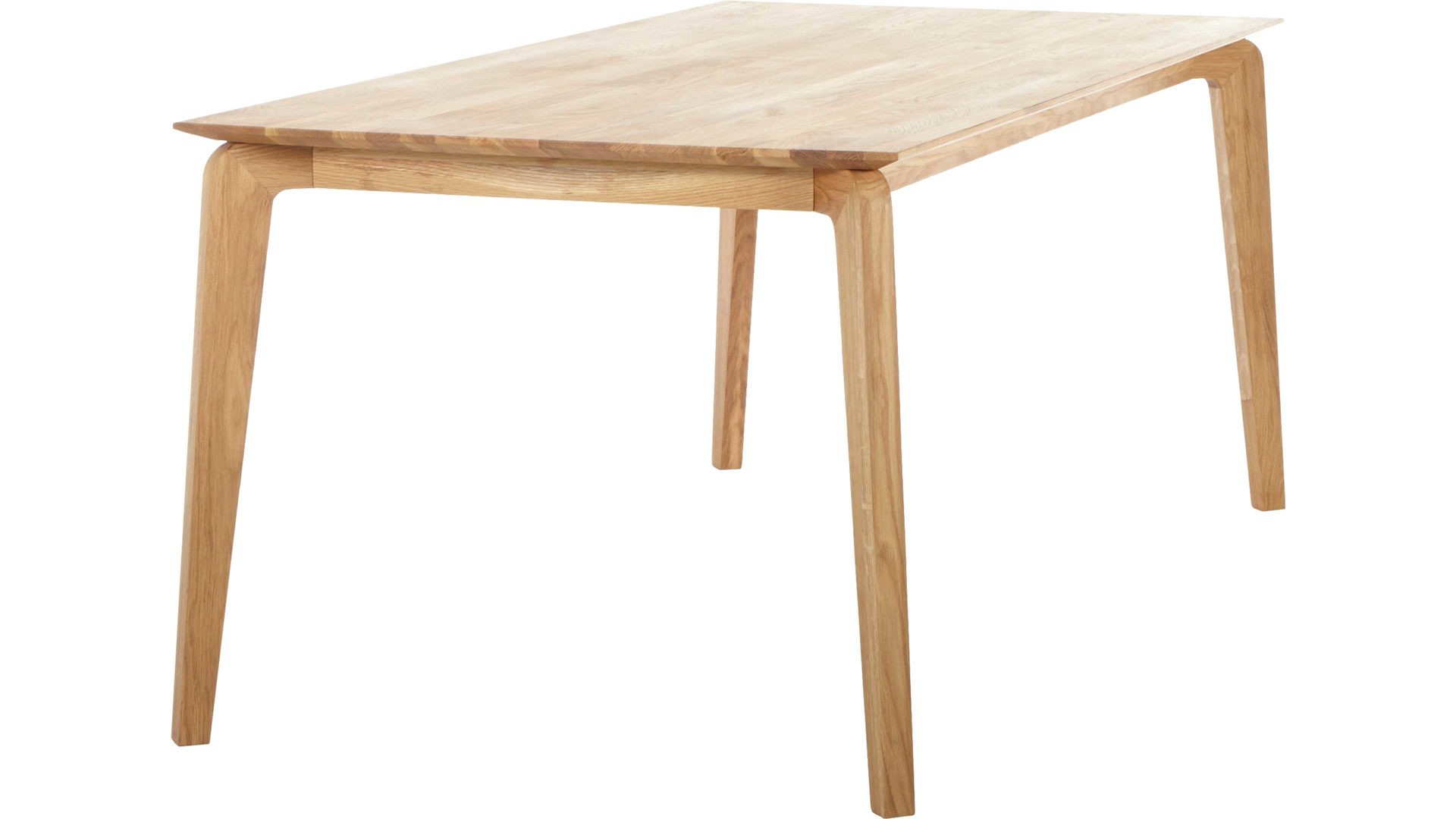 Esstisch Standard furniture factory aus Holz in Holzfarben Esstisch bzw. Massivholztisch aus Eichenholz als Esszimmermöbel geöltes Eichenholz, Platte B - ca. 180 x 90 cm