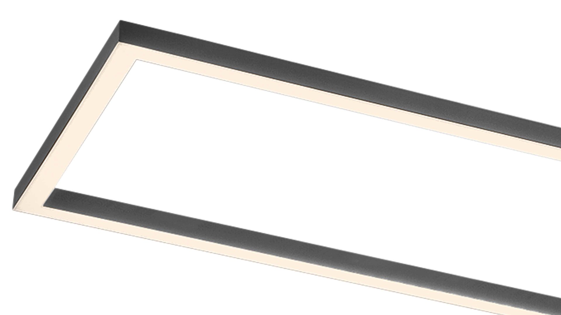 Deckenleuchte Trio lighting for you aus Metall in Metallfarben Trio Deckenleuchte Irvine Nickel matt – Länge ca. 105 cm