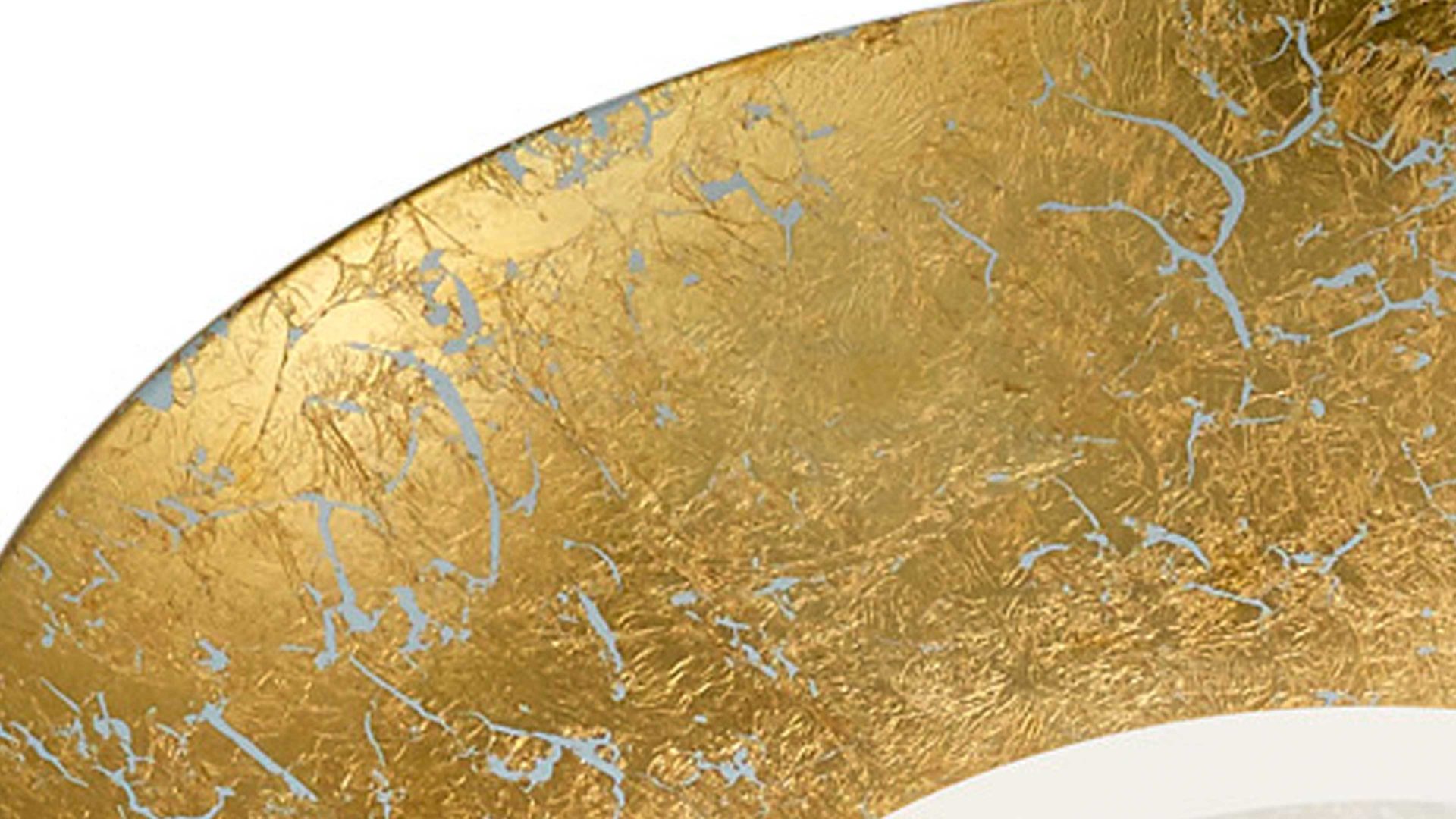 Deckenleuchte Trio lighting for you aus Metall in Metallfarben TRIO LED-Deckenleuchte Chiros goldfarbenes Metall – Durchmesser ca. 22 cm