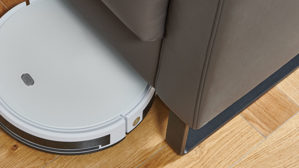 Dreisitzer COMFORT SMART aus Leder in Grau COMFORT SMART Anuk - Dreisitzer XL elefantfarbenes Leder Soft-Line – Länge ca. 182 cm