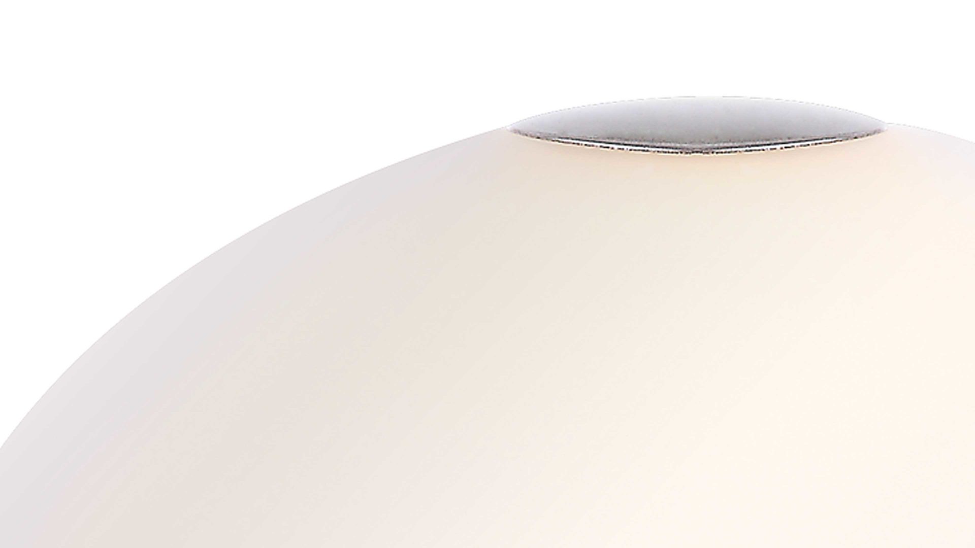 Tischleuchte Globo lighting aus Glas in Nickel GLOBO LED-Tischleuchte Snowflake bzw. LED-Tischlampe Nickel & Opalweiß - Höhe ca. 27 cm