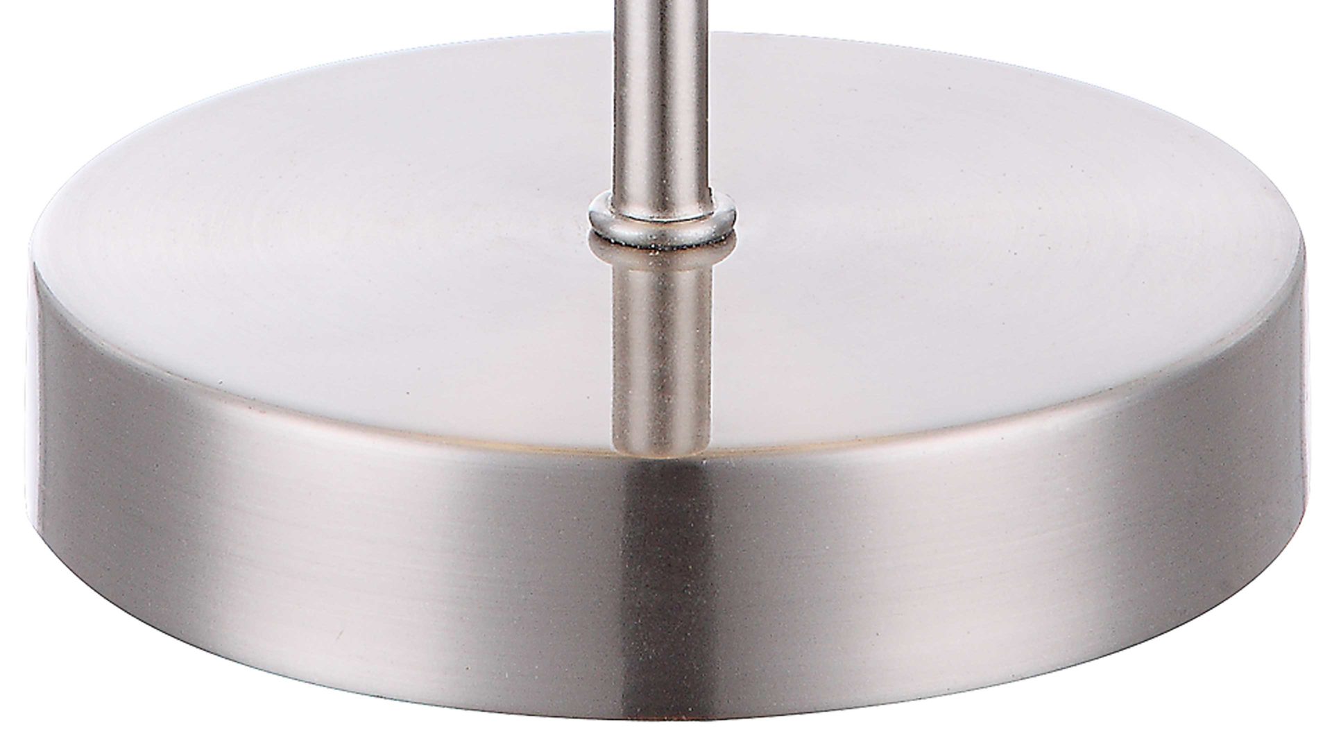 Tischleuchte Globo lighting aus Glas in Nickel GLOBO LED-Tischleuchte Snowflake bzw. LED-Tischlampe Nickel & Opalweiß - Höhe ca. 27 cm