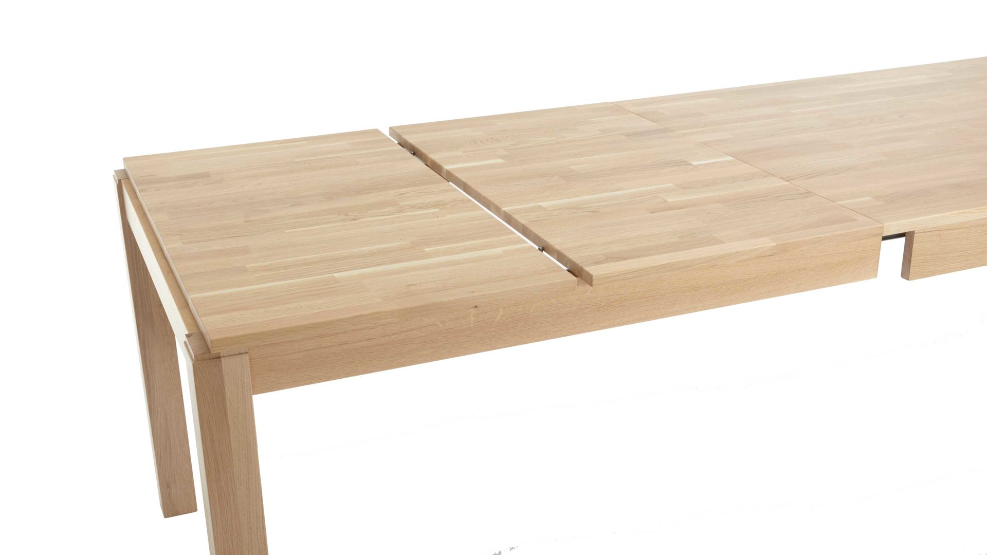 Auszugtisch Standard furniture factory aus Holz in Holzfarben Esszimmertisch bzw. Ausziehtisch Fano geölte Eiche - ca. 90 x 160-210 cm