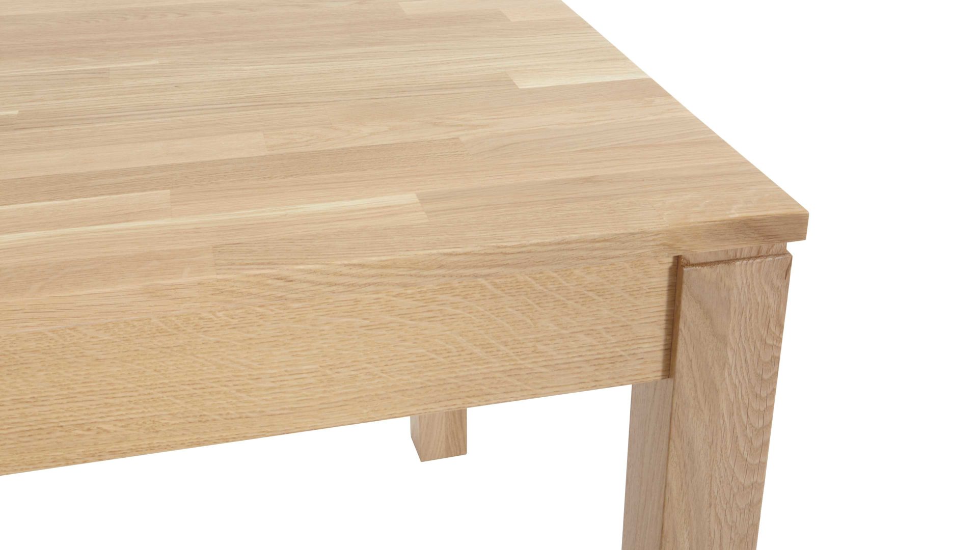 Auszugtisch Standard furniture factory aus Holz in Holzfarben Esszimmertisch bzw. Ausziehtisch Fano geölte Eiche - ca. 90 x 160-210 cm