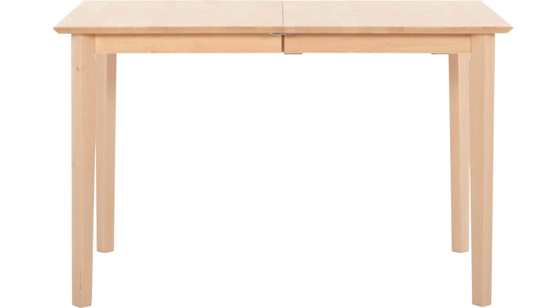 Auszugtisch Standard furniture factory aus Holz in Holzfarben Esszimmertisch Bonny mit Ausziehfunktion lackierte Buche - ca. 120-160 x 80 cm