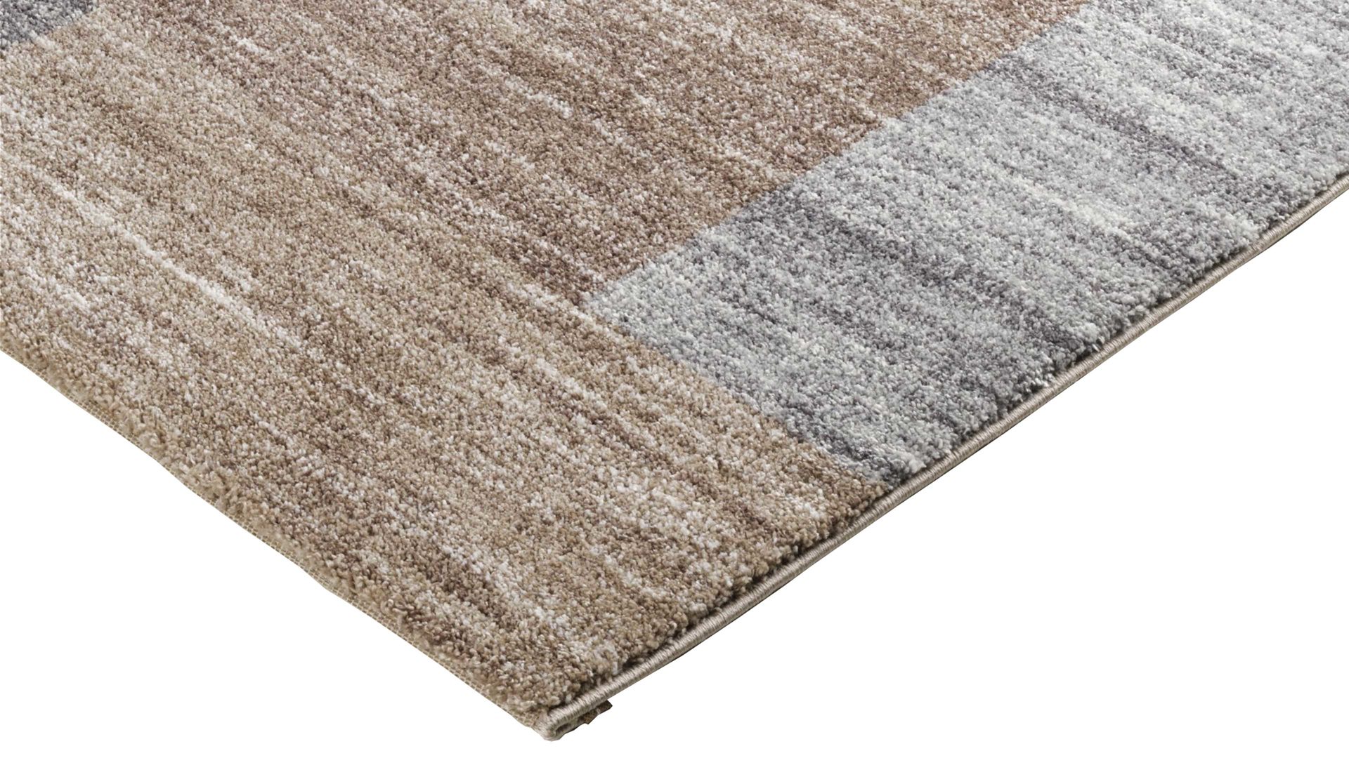 Webteppich Oci aus Kunstfaser in Braun Webteppich Sofi Grand für Ihre Wohnaccessoires beige & braune Kunstfaser – ca. 80 x 150 cm