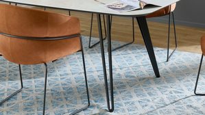 Esstisch Venjakob aus Stein in Hellgrau VENJAKOB Esstisch Alo Keramik Himalaya crystal & Anthrazit - ca. 220 x 110 cm