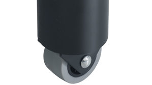 Ecksofa KAWOO aus Stoff in Hellgrau KAWOO Polsterprogramm Nil - Funktions-Ecksofa hellgrauer Chenillebezug Aragon 90 - Stellfläche ca. 203 x 277 cm