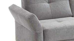 Ecksofa Steinpol sit&more aus Stoff in Grau Polsterprogramm Varese - Ecksofa grauer Chenillebezug Orlean 8202 - Stellfläche ca. 230 x 170 cm