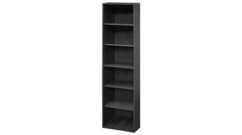 Regal Mäusbacher i.i. aus Holz in Schwarz Aktenregal Mister Office Graphit – ca. 81 x 215 cm