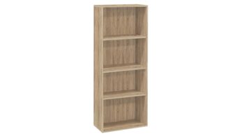 Regal Mäusbacher i.i. aus Holz in Holzfarben Aktenregal Mister Office Eiche sägerau – ca. 81 x 145 cm