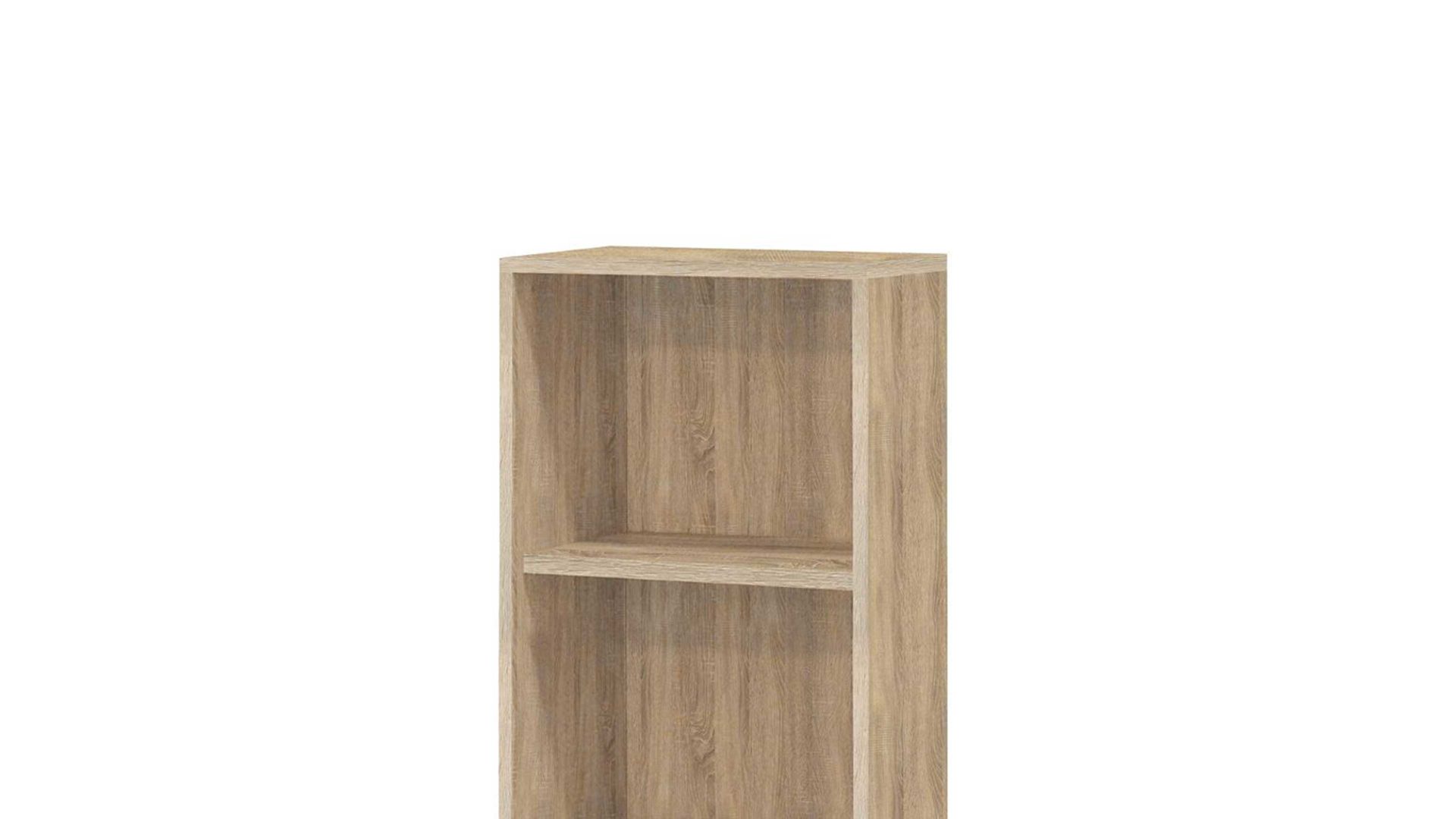 Regal Mäusbacher aus Holz in Holzfarben Aktenregal Mister Office Eiche sägerau – ca. 41 x 109 cm