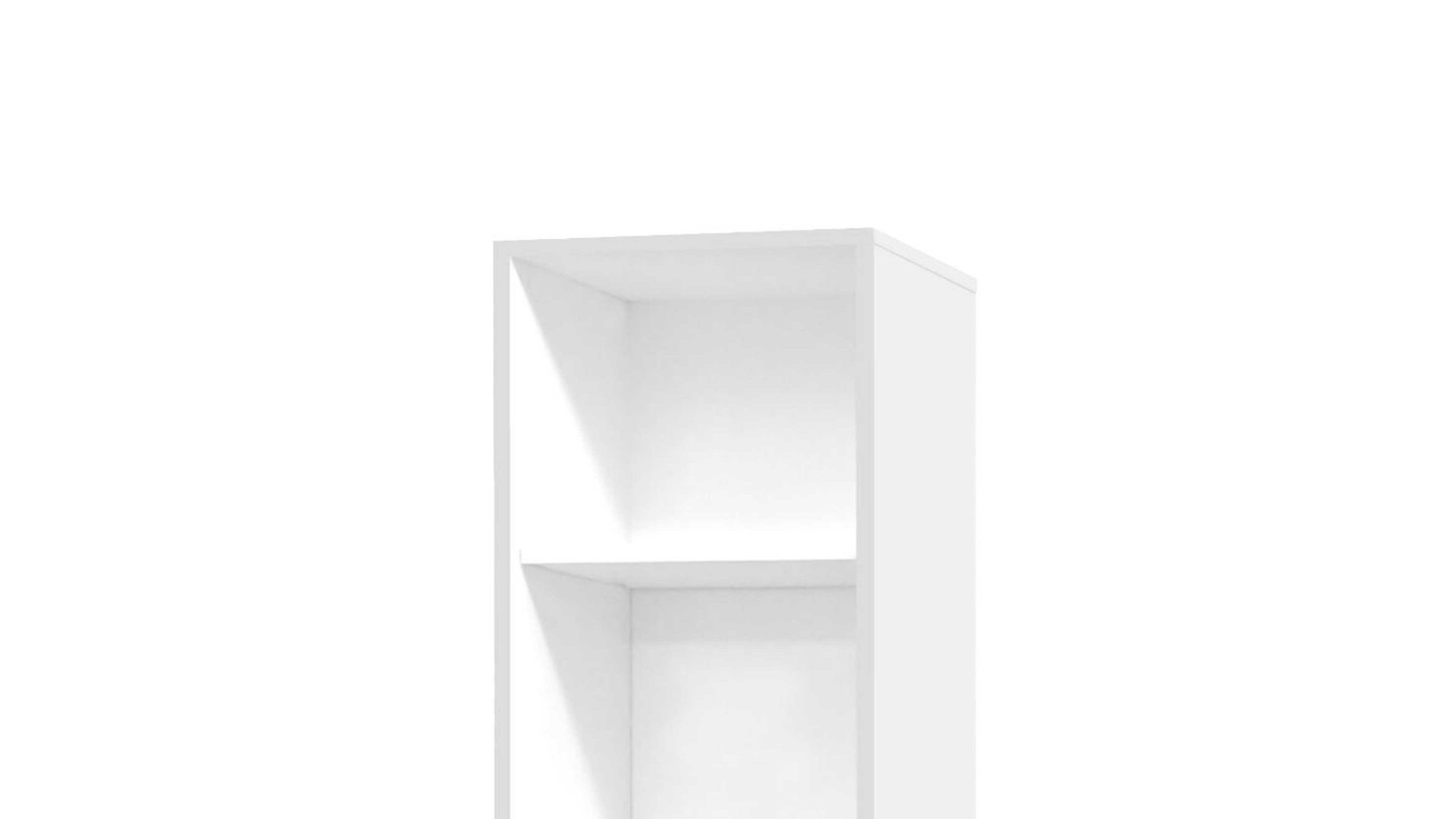 Regal Mäusbacher i.i. aus Holz in Weiß Aktenregal Mister Office Mattweiß – ca. 41 x 109 cm