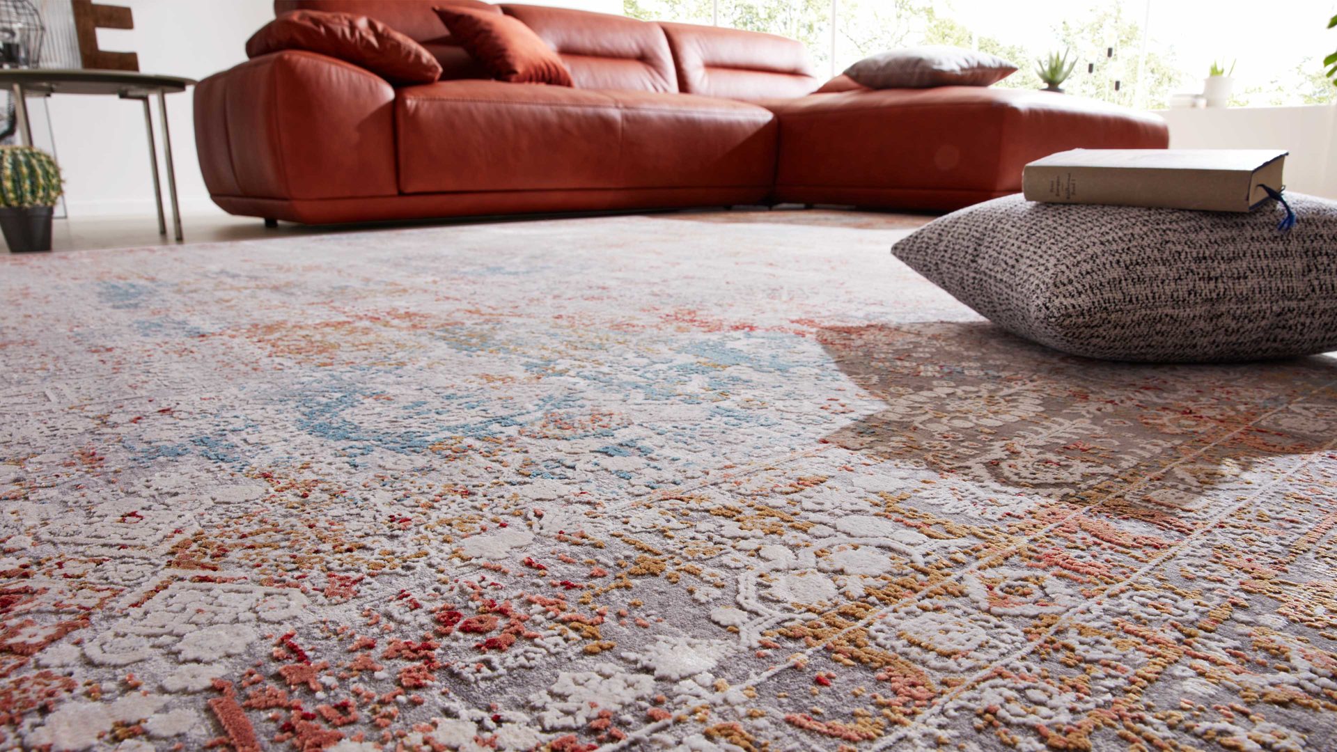 Webteppich Interliving aus Mischgewebe in Mehrfarbig Interliving Teppich Serie L-8610 Multicolor 598 – ca. 200 x 290 cm