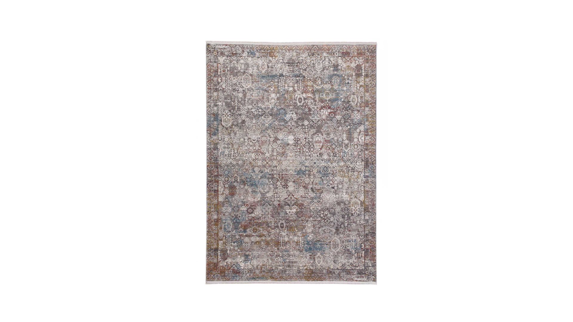 Webteppich Interliving aus Mischgewebe in Mehrfarbig Interliving Teppich Serie L-8610 Multicolor 598 – ca. 140 x 200 cm