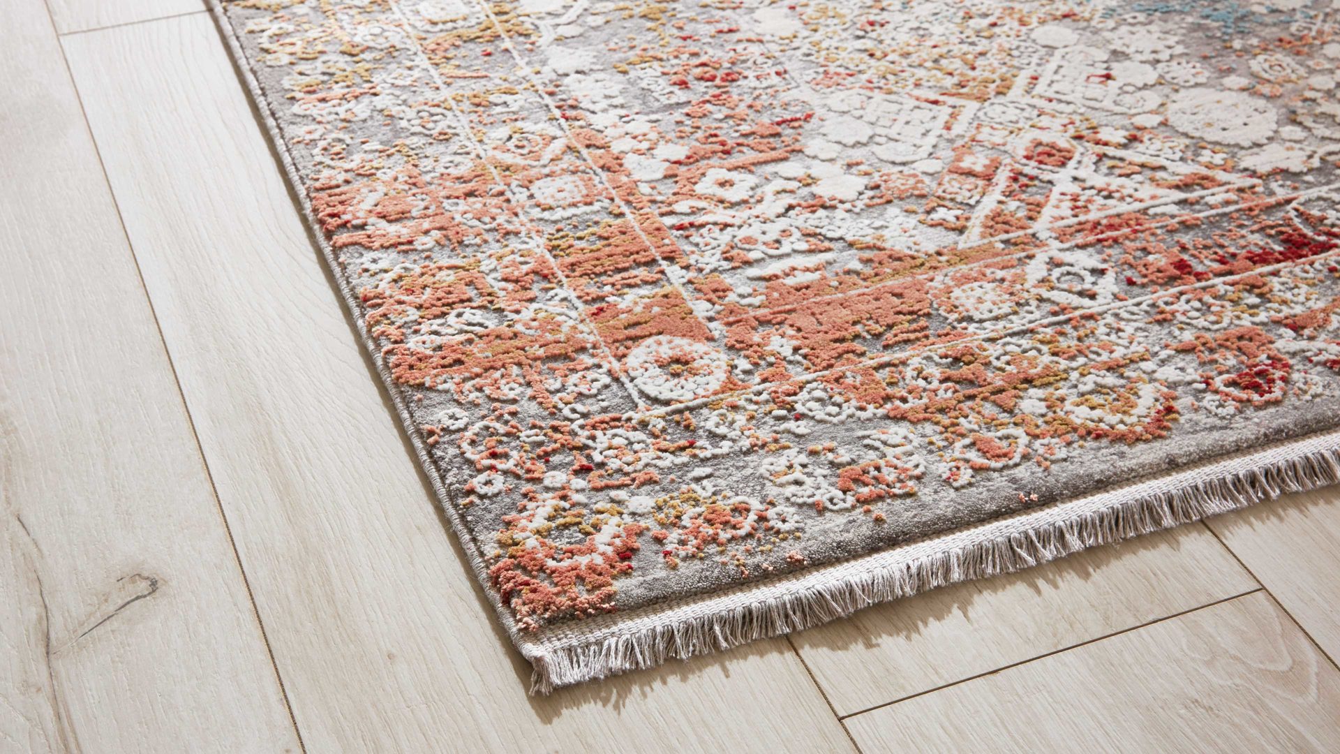 Webteppich Interliving aus Mischgewebe in Mehrfarbig Interliving Teppich Serie L-8610 Multicolor 598 – ca. 80 x 150 cm