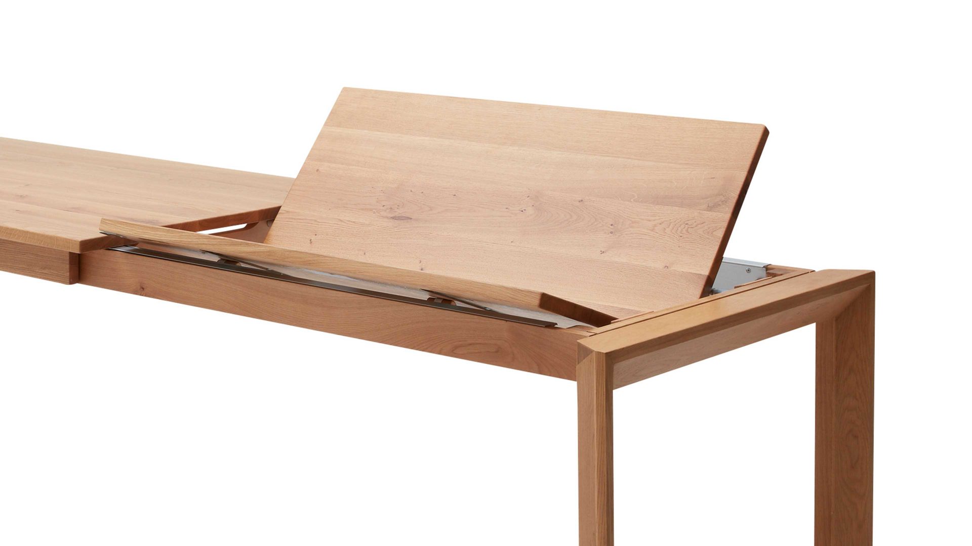 Auszugtisch Interliving aus Holz in Holzfarben Interliving Esszimmer Serie 5102 – Auszugtisch V203 Charakter-Eiche – ca. 140-240 x 90 cm