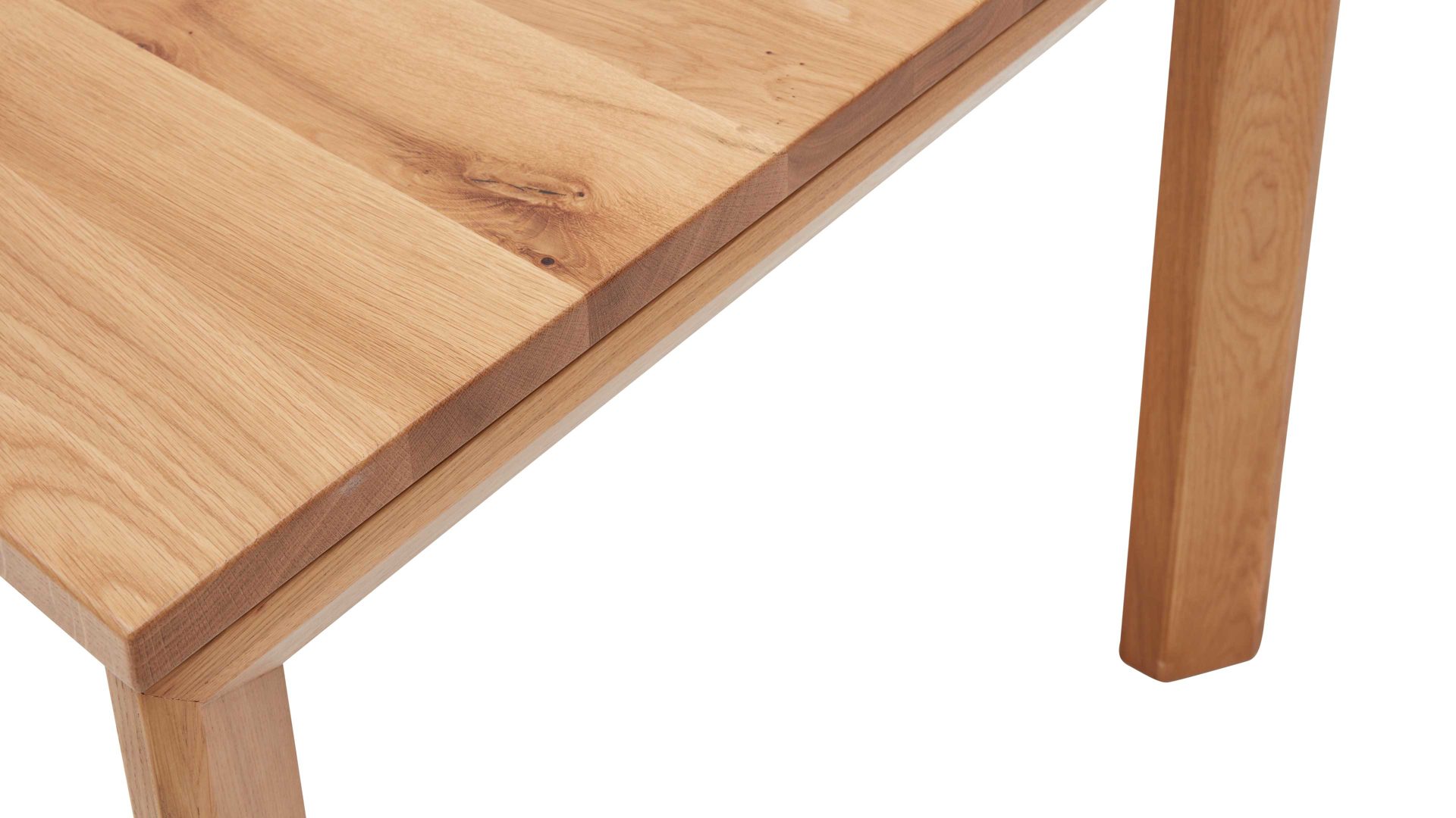 Auszugtisch Interliving aus Holz in Holzfarben Interliving Esszimmer Serie 5102 – Auszugtisch V203 Charakter-Eiche – ca. 180-280 x 90 cm