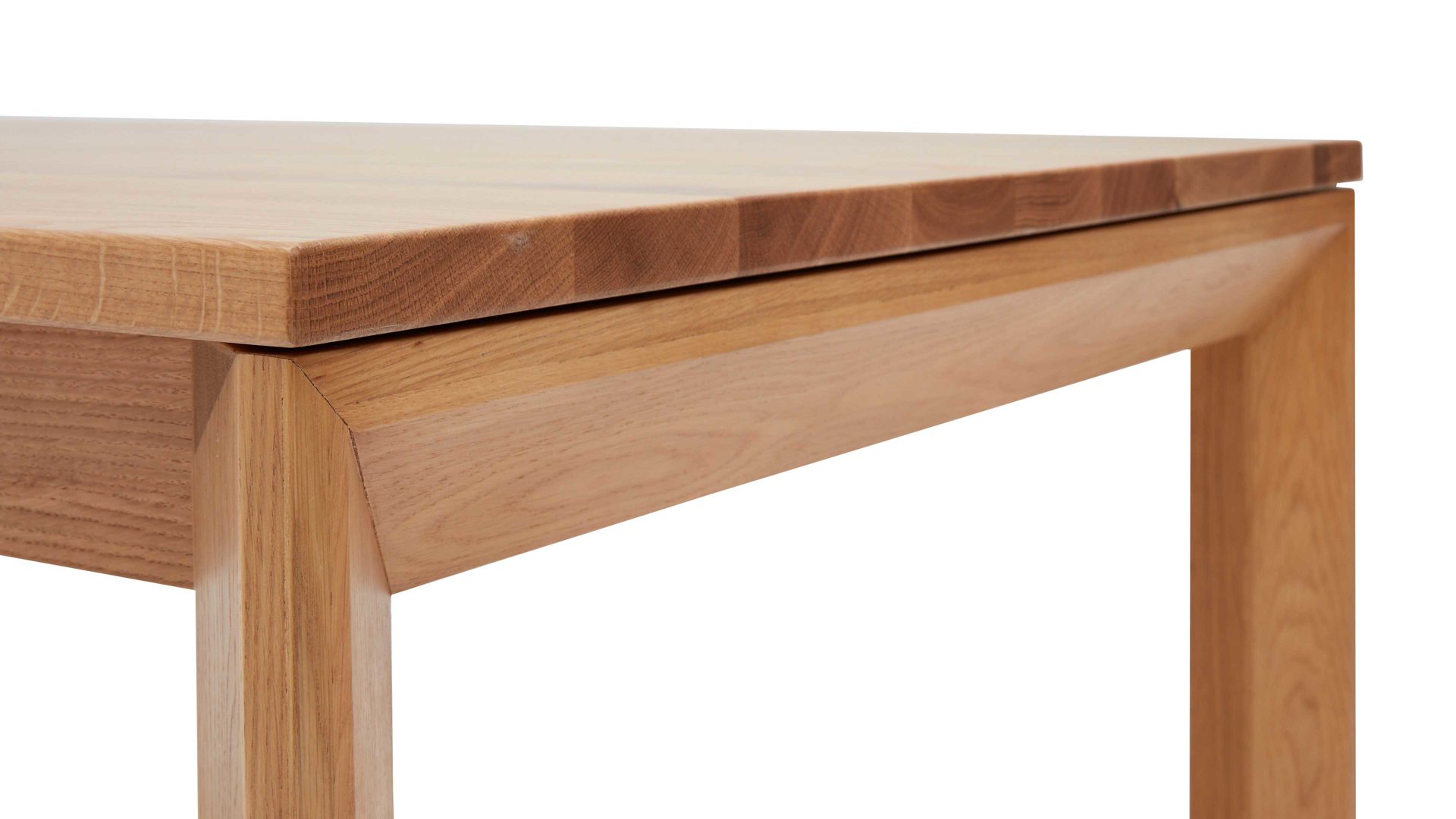 Auszugtisch Interliving aus Holz in Holzfarben Interliving Esszimmer Serie 5102 – Auszugtisch V203 Charakter-Eiche – ca. 200-300 x 90 cm