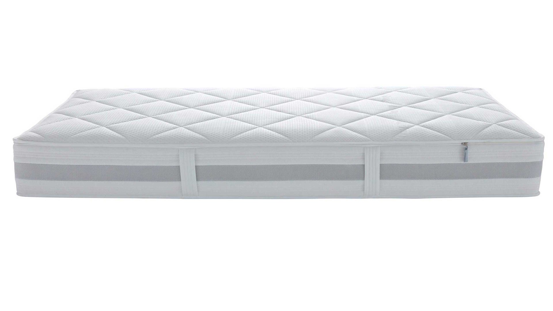 Kaltschaummatratze Interliving aus Stoff in Weiß Interliving Matratze Medikontur 1914 Kaltschaum, H4 – Liegefläche ca. 80 x 200 cm
