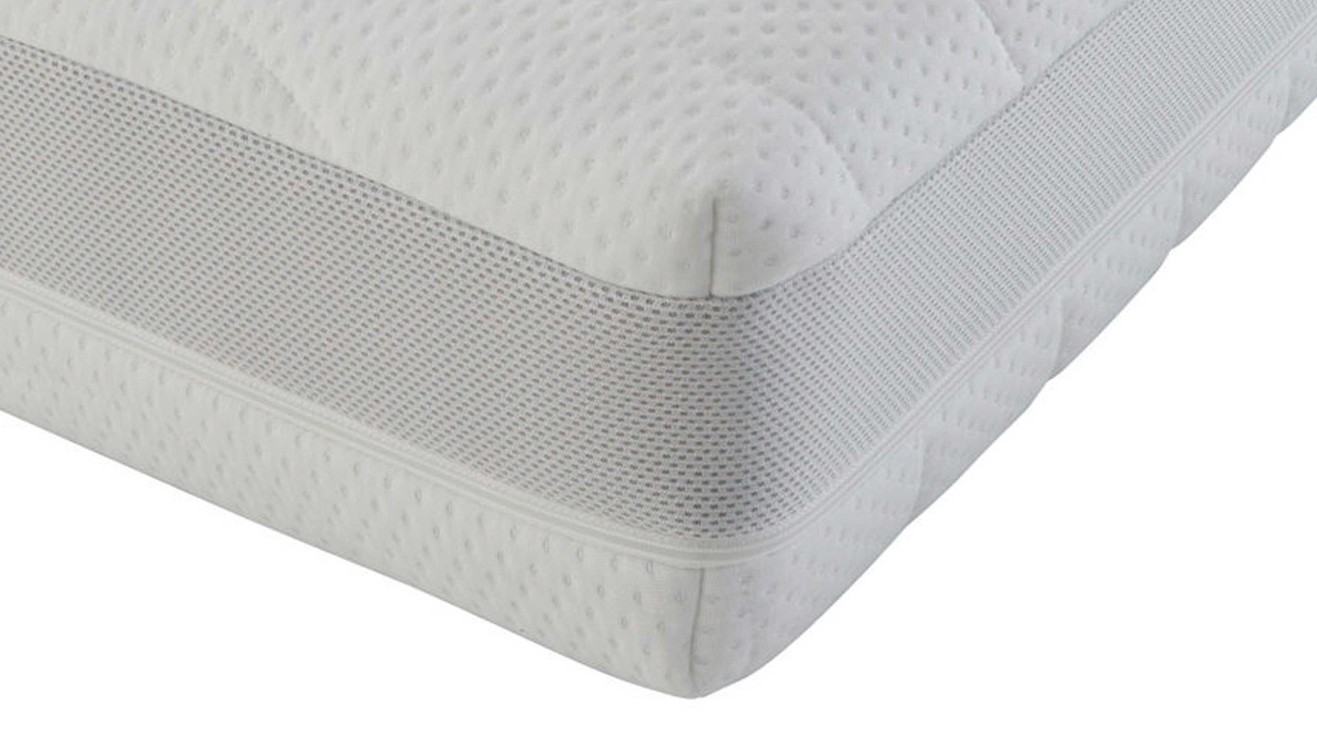 Federkernmatratze Interliving aus Stoff in Weiß Interliving Matratze Medikontur 1911 Taschenfederkern, H2 – Liegefläche ca. 100 x 190 cm