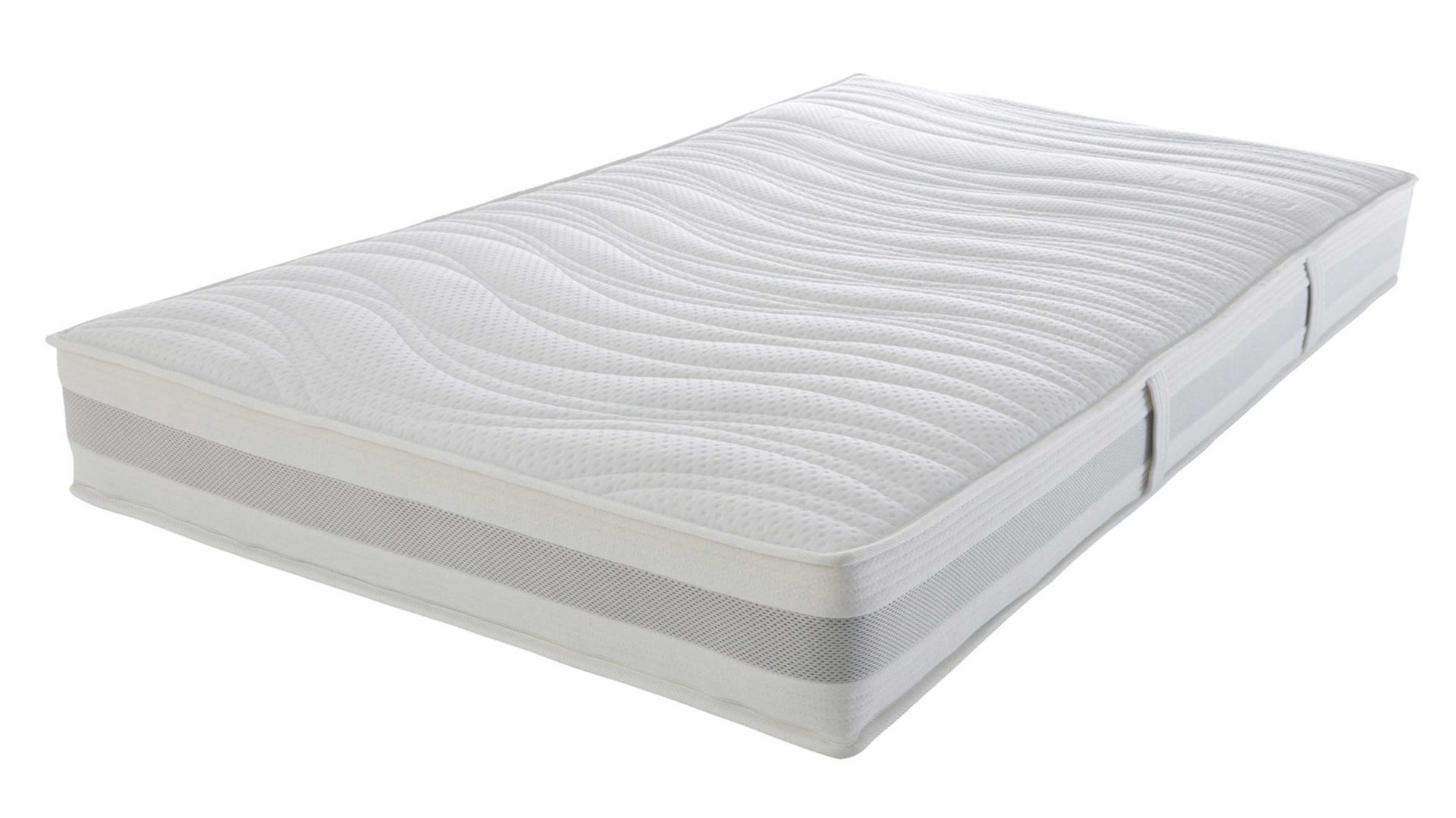 Kaltschaummatratze Interliving aus Stoff in Weiß Interliving Matratze Medikontur 1912 Kaltschaum, H4 – Liegefläche ca. 140 x 200 cm