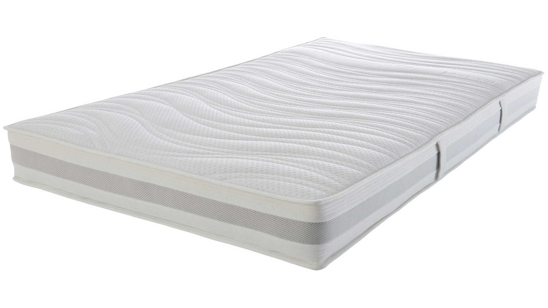 Kaltschaummatratze Interliving aus Stoff in Weiß Interliving Matratze Medikontur 1912 Kaltschaum, H3 – Liegefläche ca. 200 x 200 cm